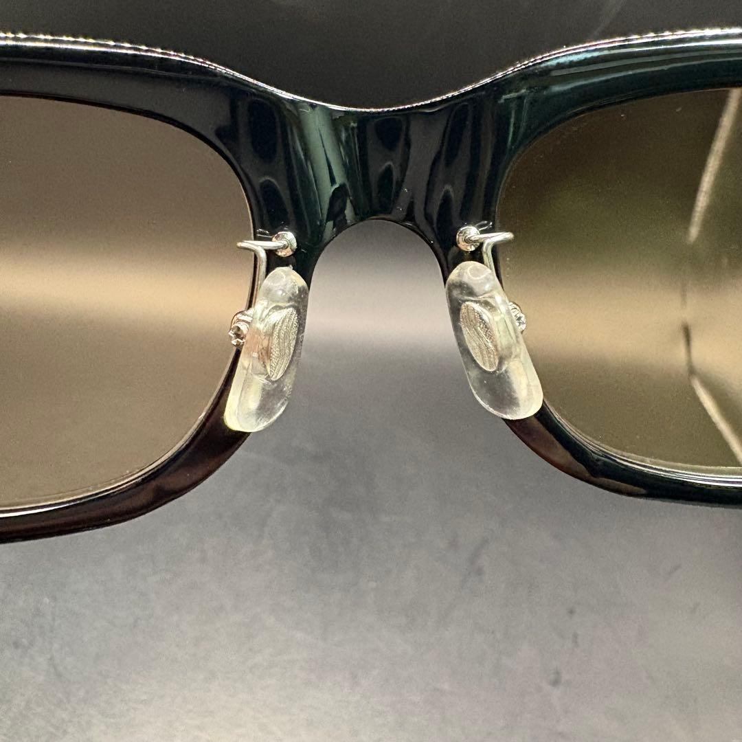 【美品】 TOM FORD TF5178F サングラス 黒縁 ブラウン レンズ