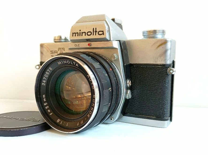 【匿名】 ミノルタ SRT Super 一眼レフ フィルムカメラ レトロ