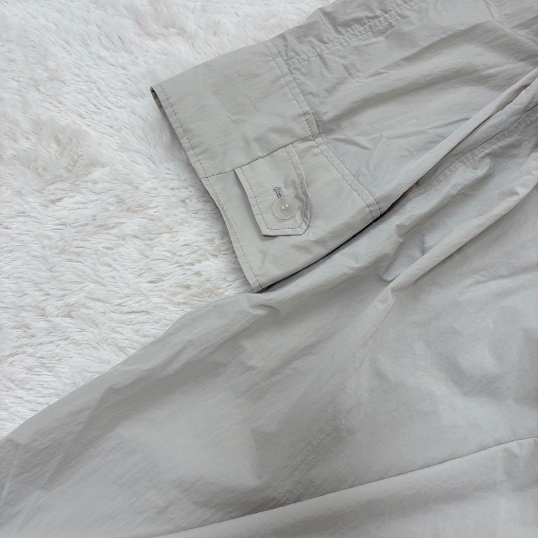 美品✨24ss✨プラージュ　ライトナイロンコート　ステンカラーコート　薄手コート