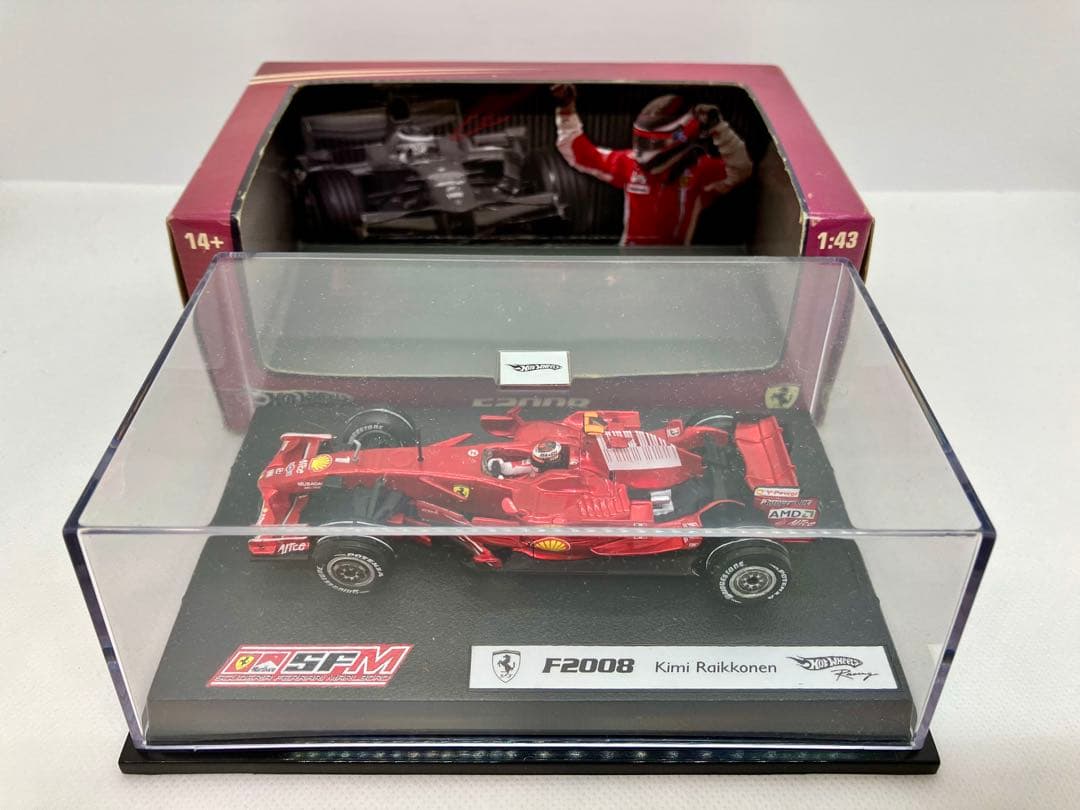 ★フェラーリ F2008 #1★K.ライコネン★ホットウィール★1/43★