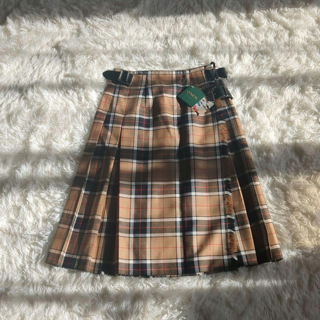 タグ付き未使用✨O'NEIL of DUBLIN チェックプリーツスカート