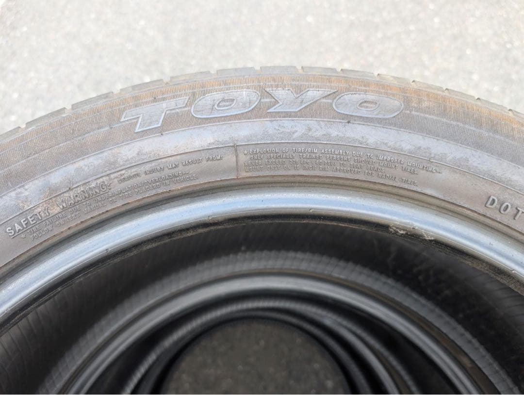 TOYO PROXES 225/55R19 4本
