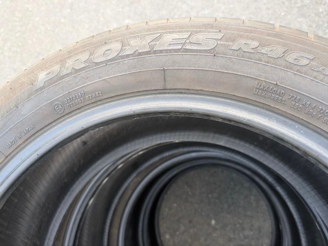 TOYO PROXES 225/55R19 4本