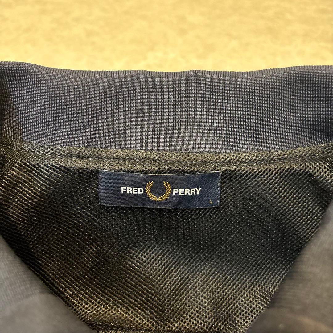 FRED PERRY スウィングトップ（ハリントンジャケット）ネイビー Lサイズ