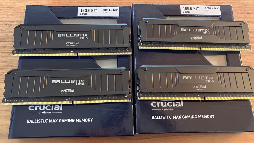Crucial Ballistix Max DDR4-4400 合計32GB