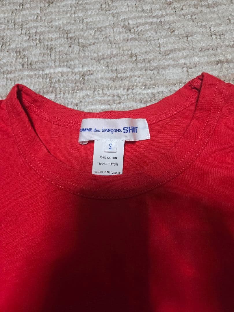 COMME des GARCONS SHIRT オーバーサイズロゴTシャツ② S