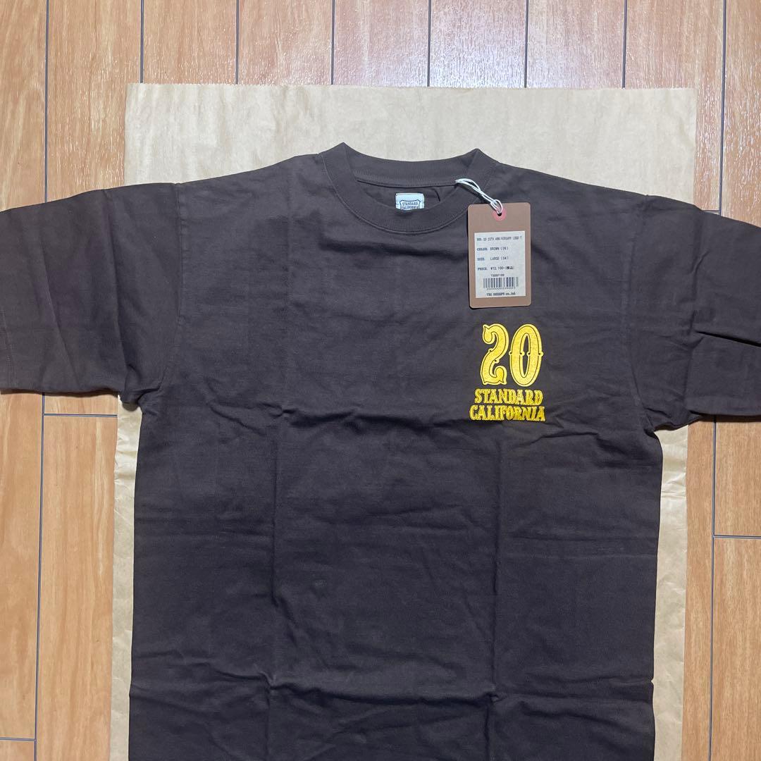 未使用品　スタンダードカリフォルニア 20周年アニバーサリー Tシャツ