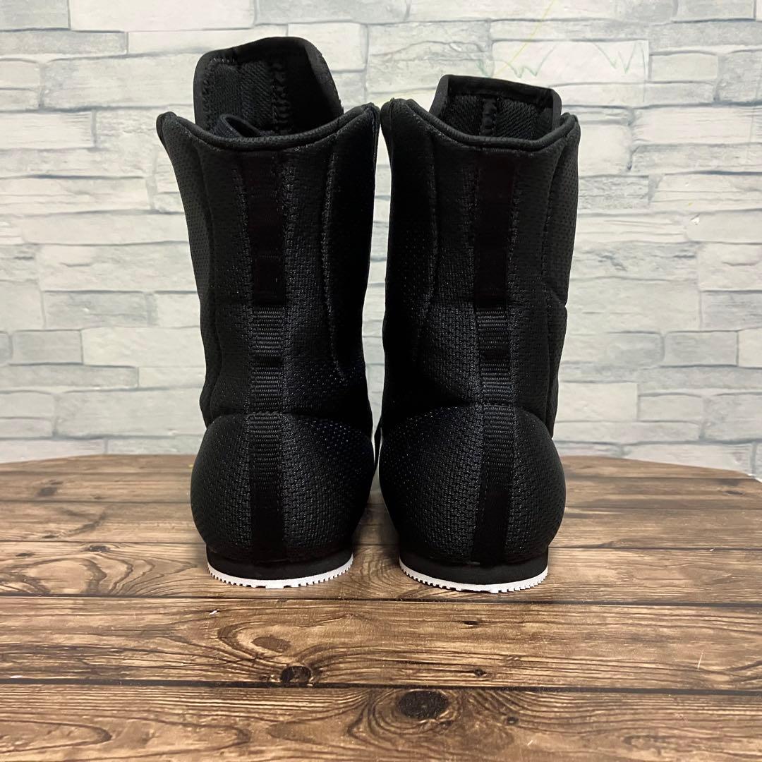 【25.0】adidas BOX HOG 2 ボクシングシューズ 黒
