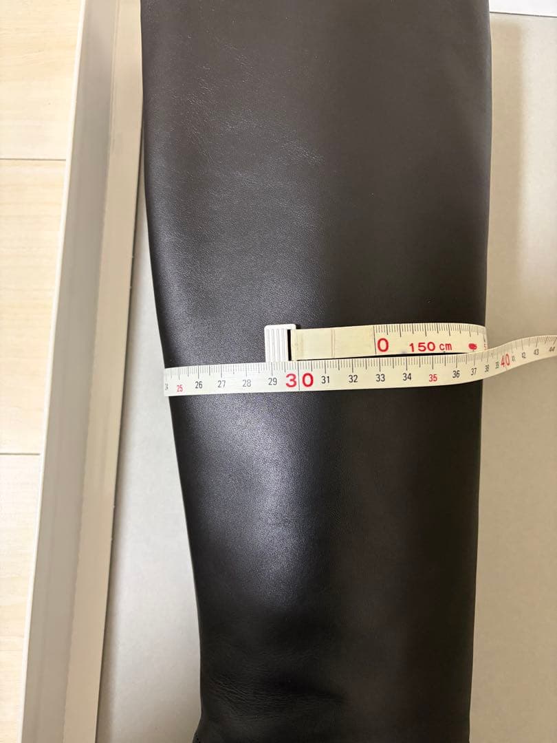 TALANTON BY DIANA 24cm 本革ロングブーツ