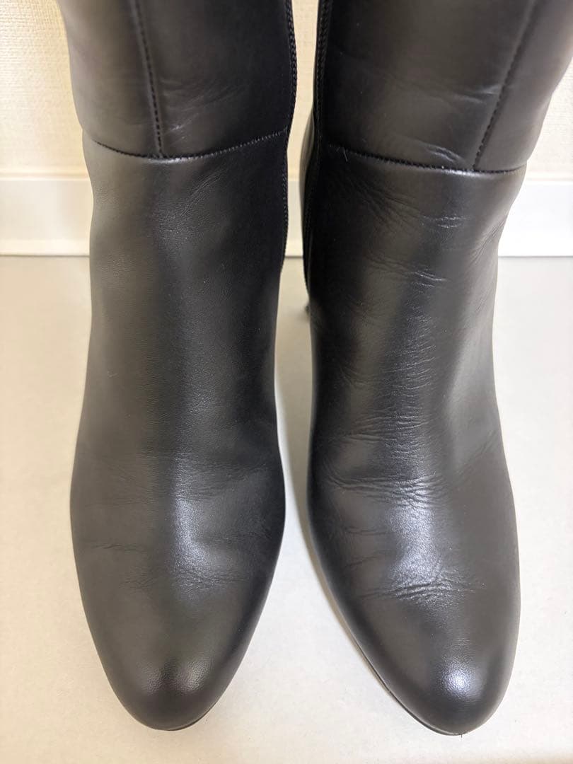 TALANTON BY DIANA 24cm 本革ロングブーツ