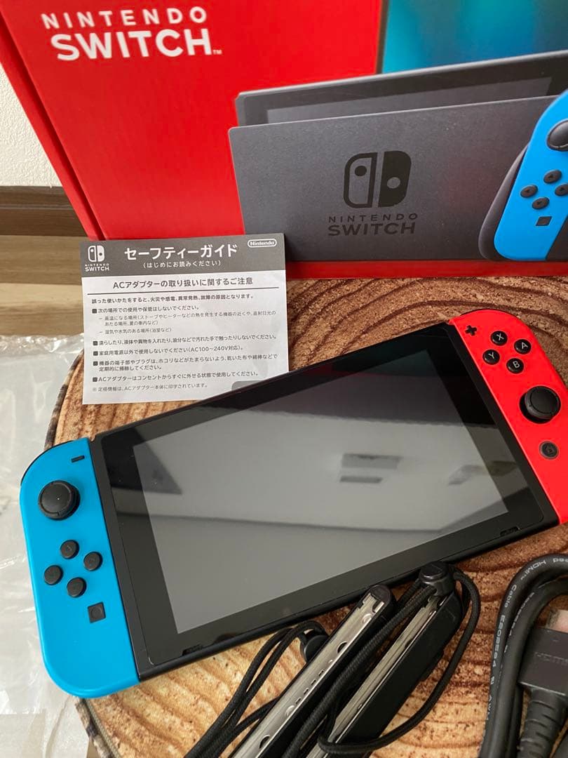 Nintendo Switch ニンテンドースイッチ本体　ネオン ④