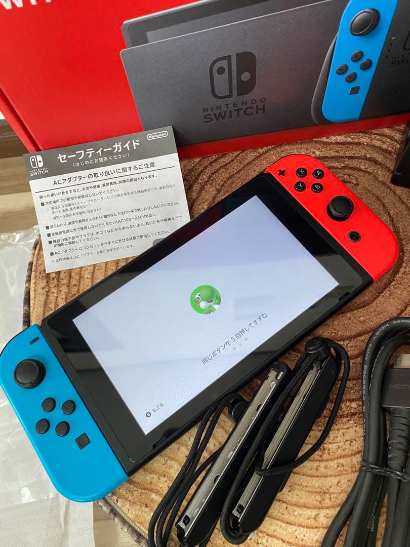 Nintendo Switch ニンテンドースイッチ本体　ネオン ④