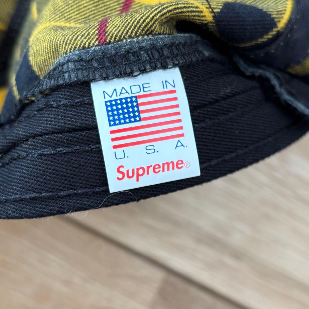 【希少】Supreme Washed Chino Twill Camp Cap