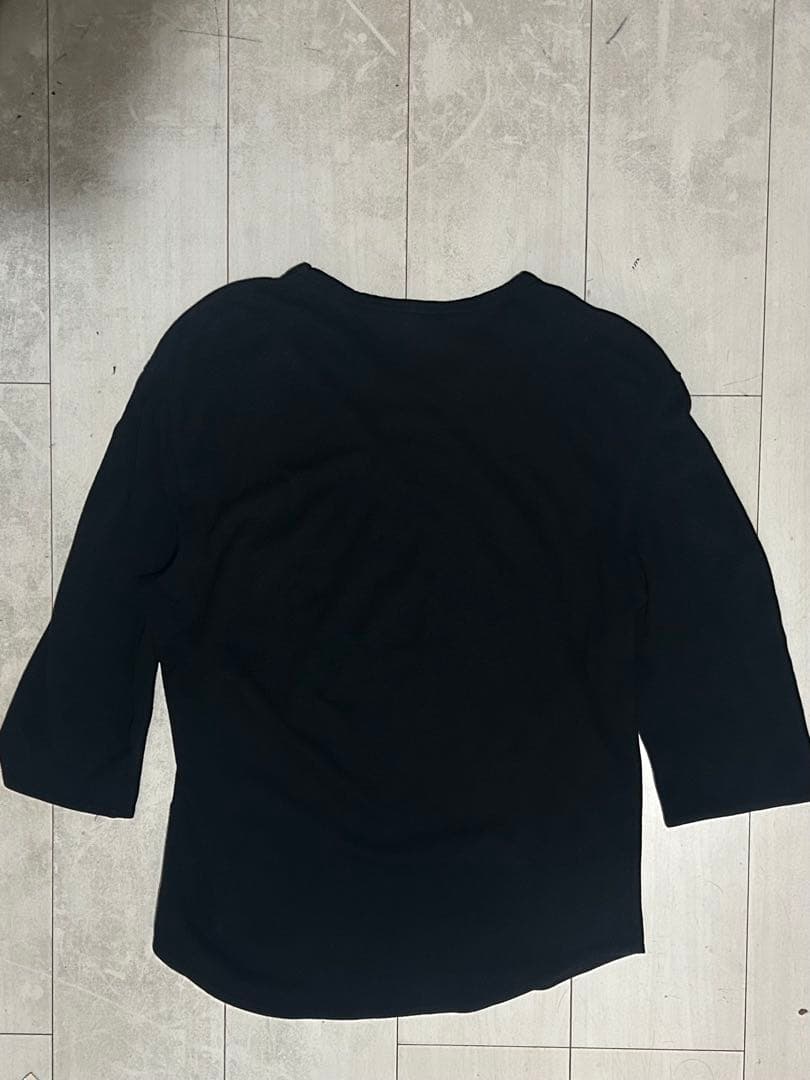 90s RAF SIMONS ラフシモンズ　カットソー　ブラックパームス
