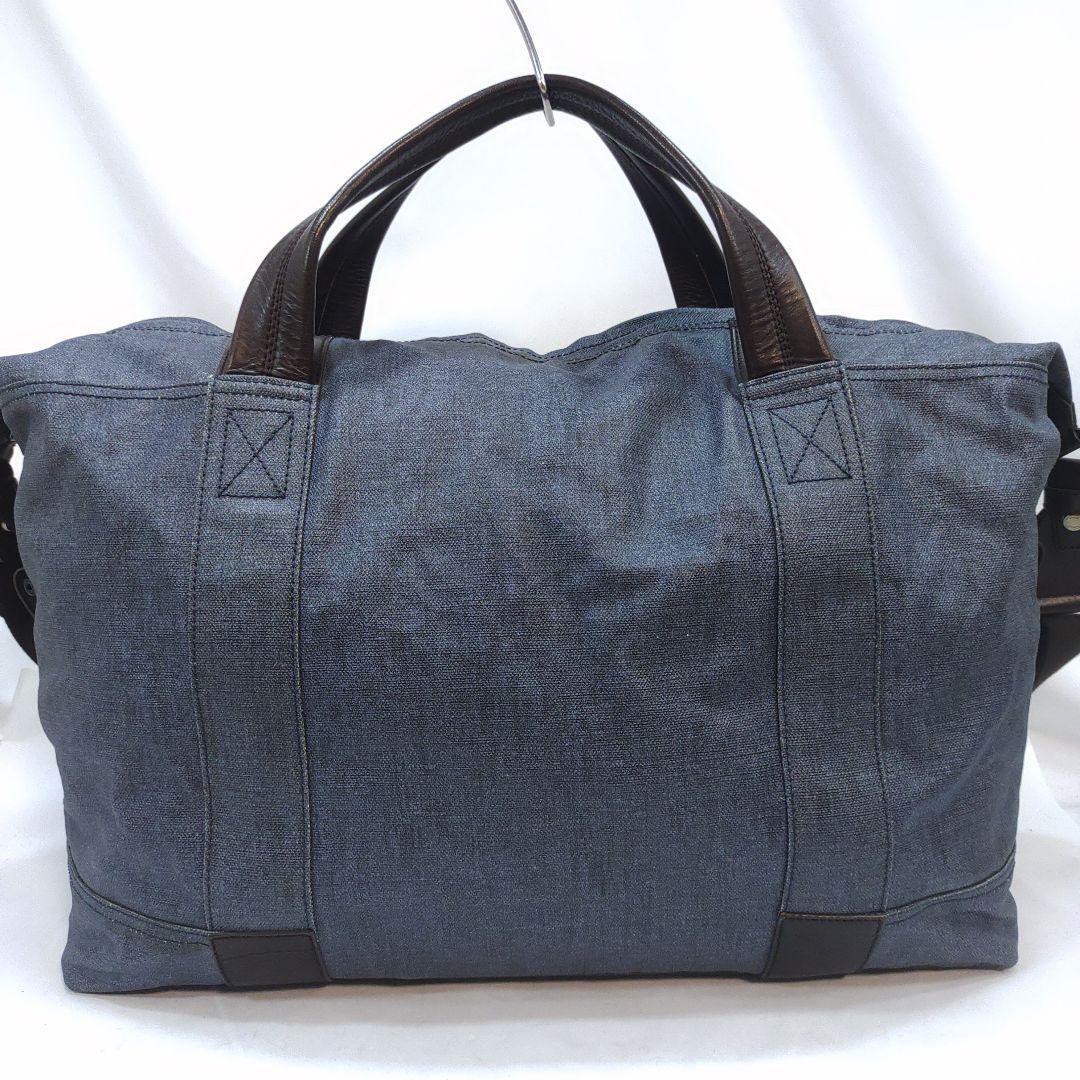 【極美品】バリー ボストンバッグ 2way ショルダー レザー×PVC デカロゴ