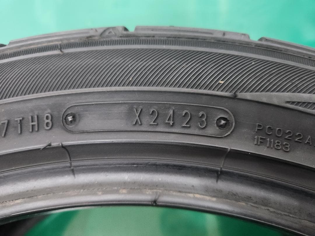 送料込☆2023年製 ダンロップタイヤ 225/45R17 ☆2本