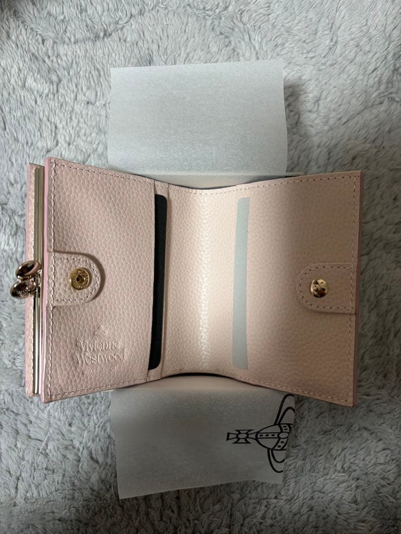 Vivienne Westwood ピンク 二つ折り財布 ヴィヴィアン