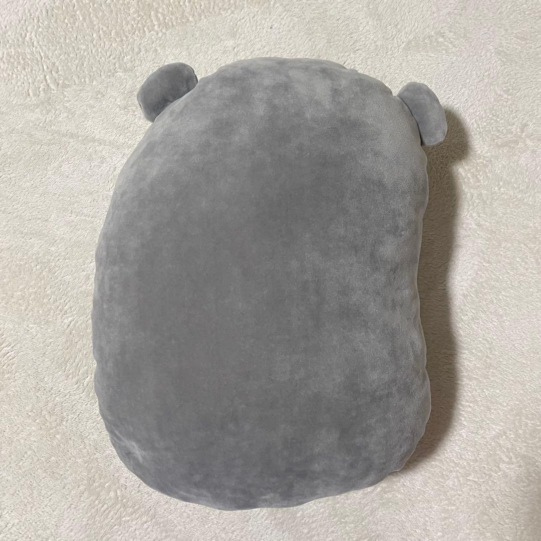 ニトリ　モチモチマメクッション　ネズミ　ねずみ　もちもちクッション　ぬいぐるみ