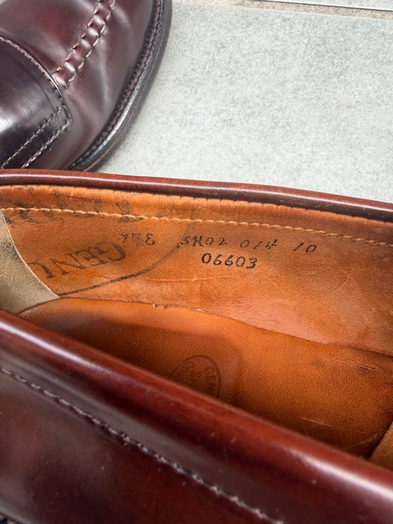 Alden/Brooks Brothers コードバン ローファー 7.5E