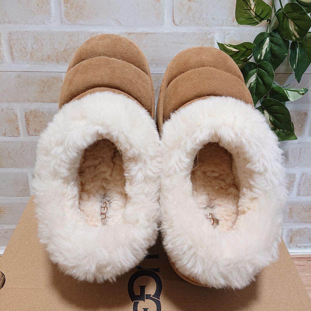 厚底　新品　UGG アグ　Tazzlita　タズリータ チェスナット 23cm