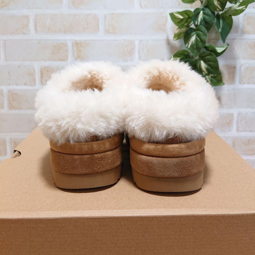 厚底　新品　UGG アグ　Tazzlita　タズリータ チェスナット 23cm