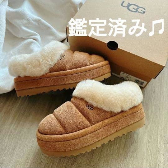厚底　新品　UGG アグ　Tazzlita　タズリータ チェスナット 23cm