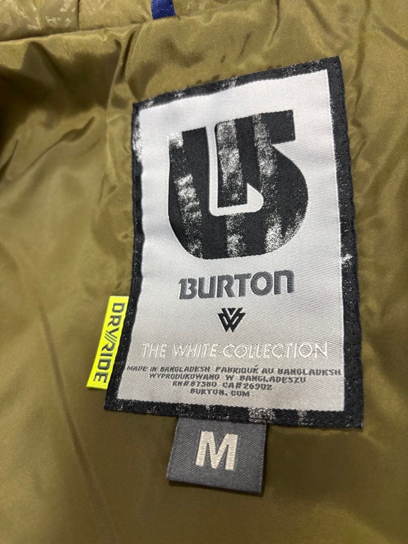 バートン　メンズ　M スノーボードウェア　スノボウェア　men's BURTON
