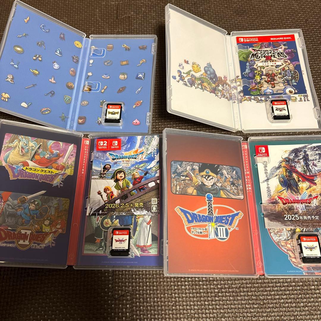 Nintendo switchドラゴンクエスト　シリーズ 4本セット