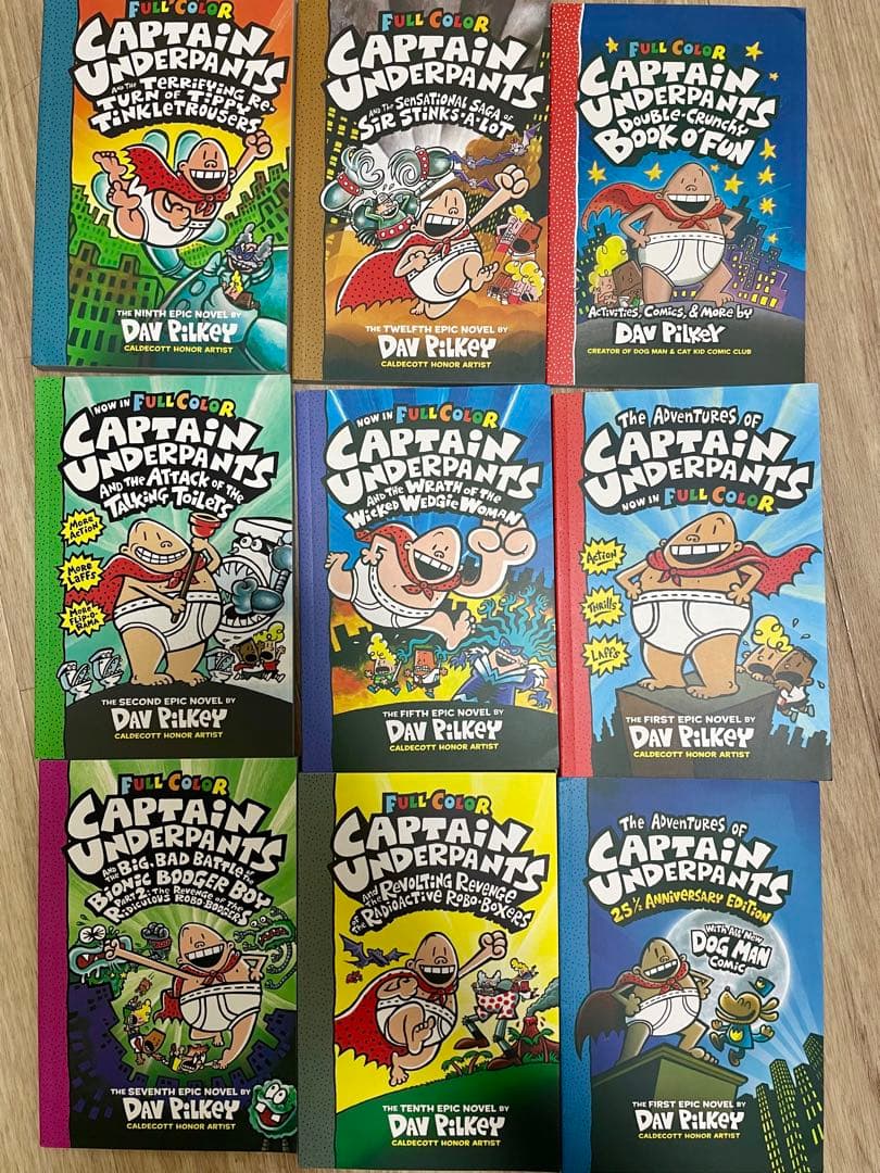 新品 Captain Underpants 14冊セット英語絵本　洋書　音声あり