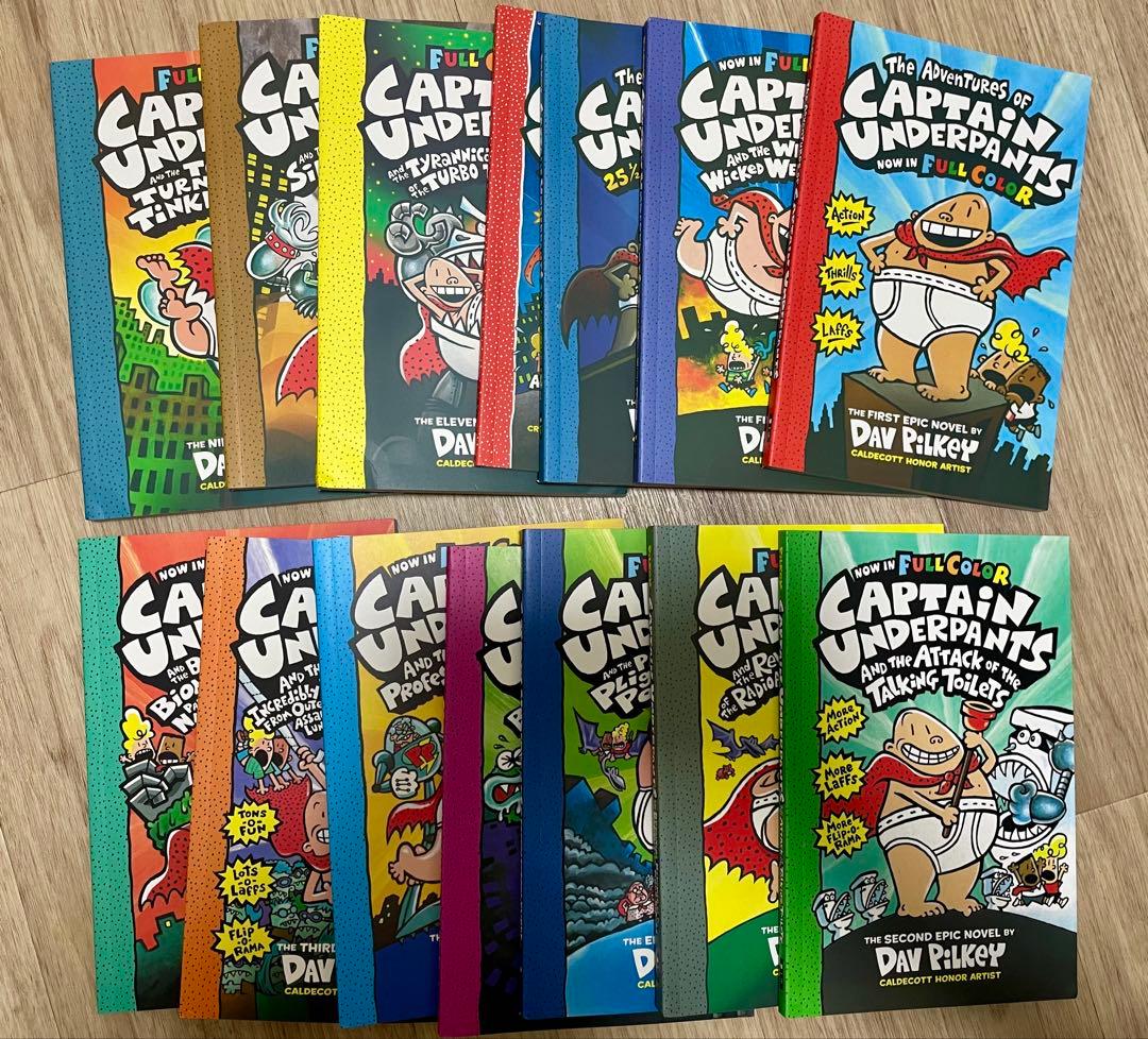 新品 Captain Underpants 14冊セット英語絵本　洋書　音声あり