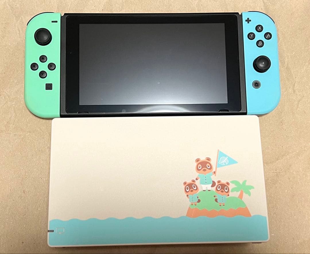Nintendo Switch どうぶつの森　本体　キャリングケース ジャンク