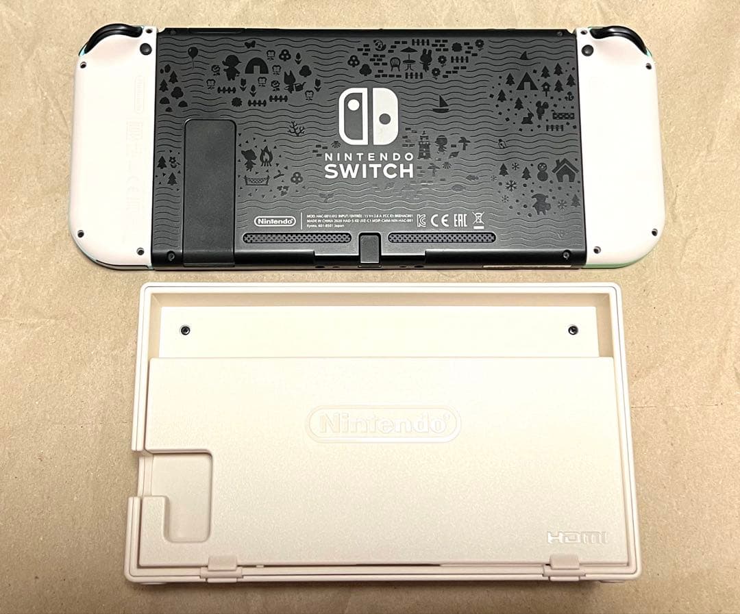 Nintendo Switch どうぶつの森　本体　キャリングケース ジャンク