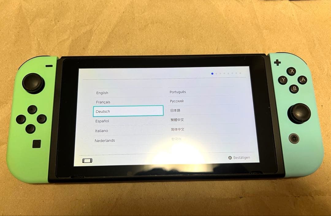Nintendo Switch どうぶつの森　本体　キャリングケース ジャンク
