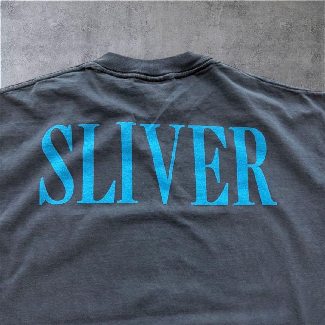 USA製giant★ニルヴァーナ★スリバーTシャツ黒sliver★NIRVANA