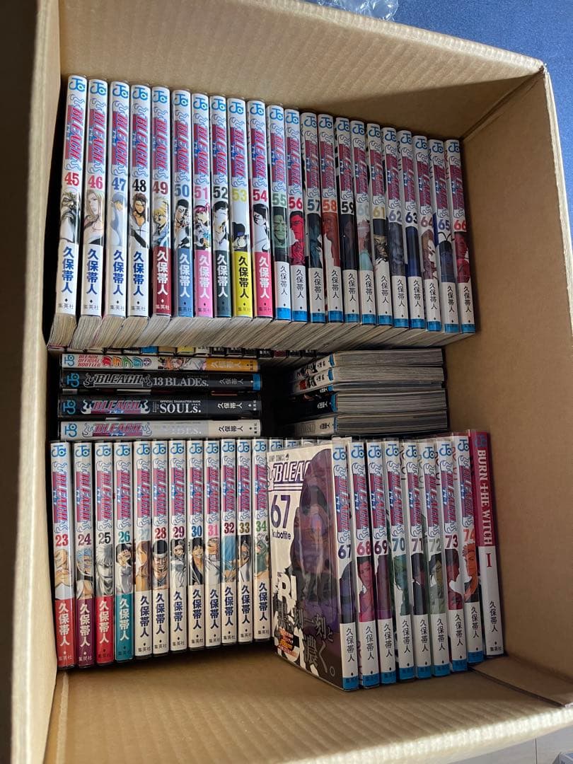 全巻初版！BLEACH ブリーチ 全巻完結セット　帯☆チラシ付き + おまけ