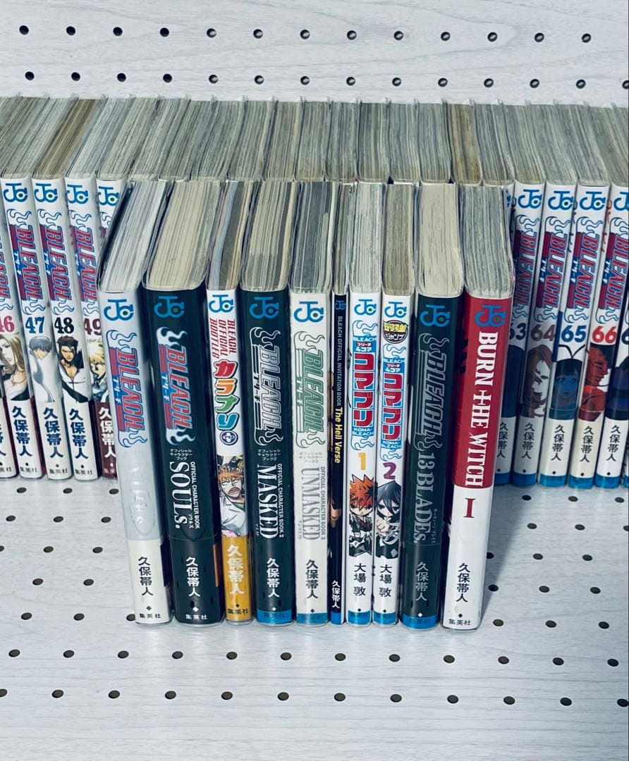 全巻初版！BLEACH ブリーチ 全巻完結セット　帯☆チラシ付き + おまけ
