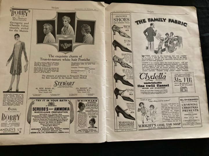 アンテイ-ク、フアツシヨン誌(The Lady、英国)