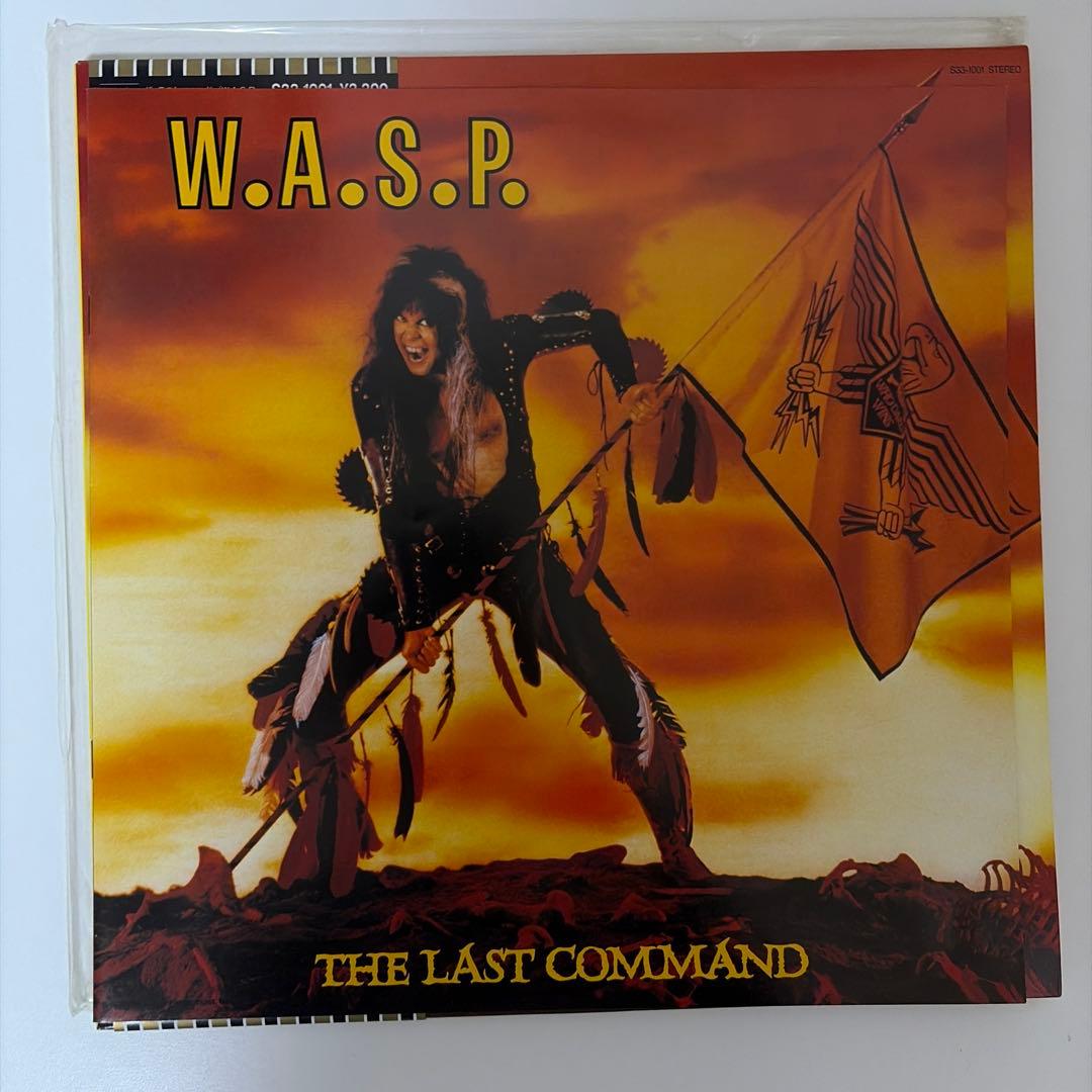 W.A.S.P. / ザ・ラスト・コマンド 帯付き LP レコード