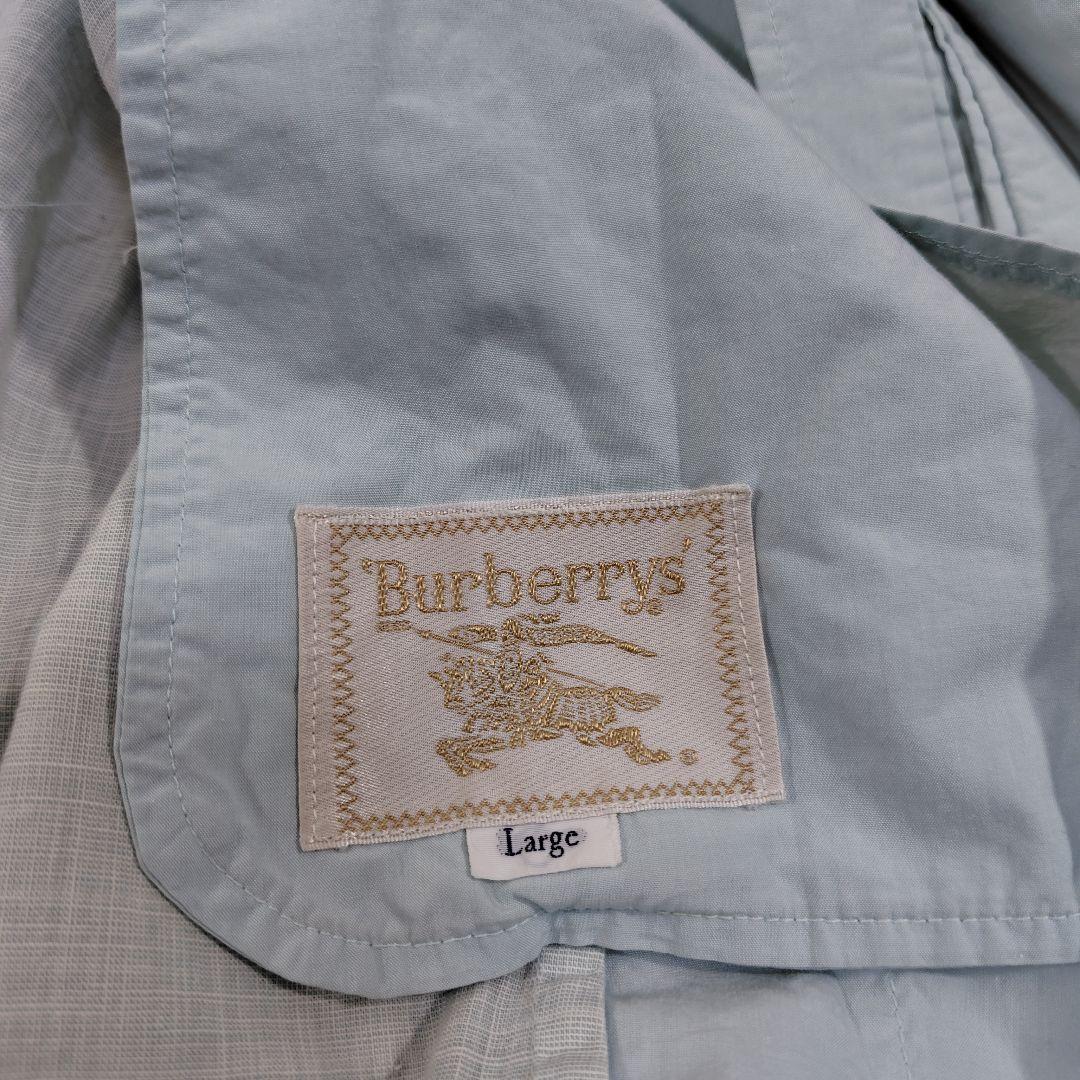 レア！Burberrys ハリントンジャケット 刺繍ロゴ ブルゾン ヴィンテージ