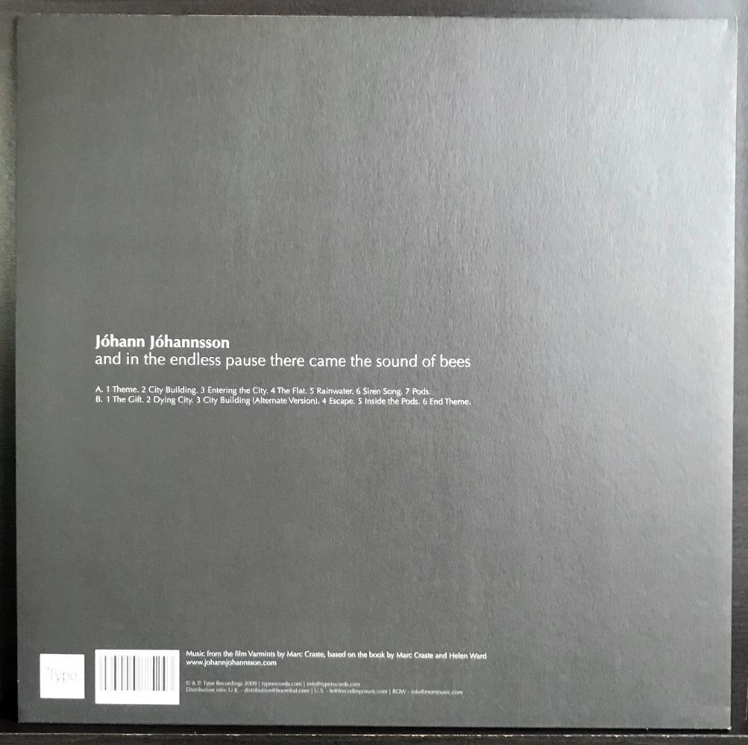 1st Press Johann Johannsson LP ポストクラシカル
