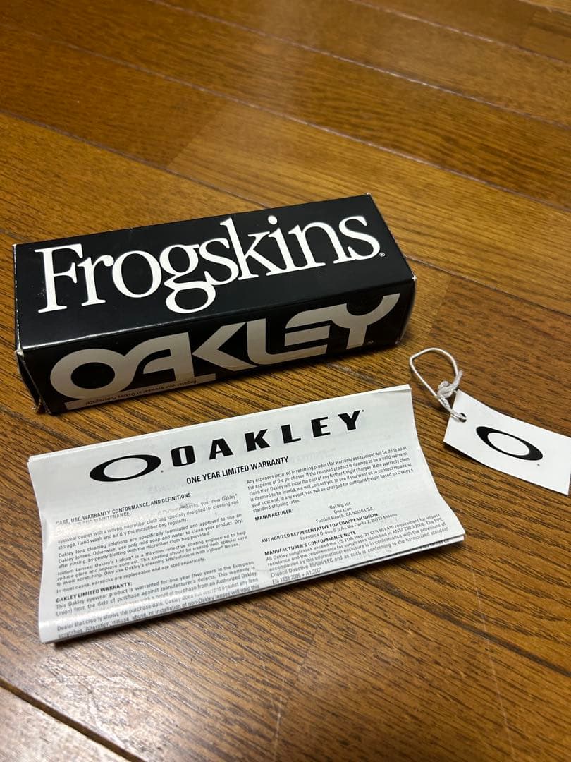 Oakley Frogskins 偏光サングラス