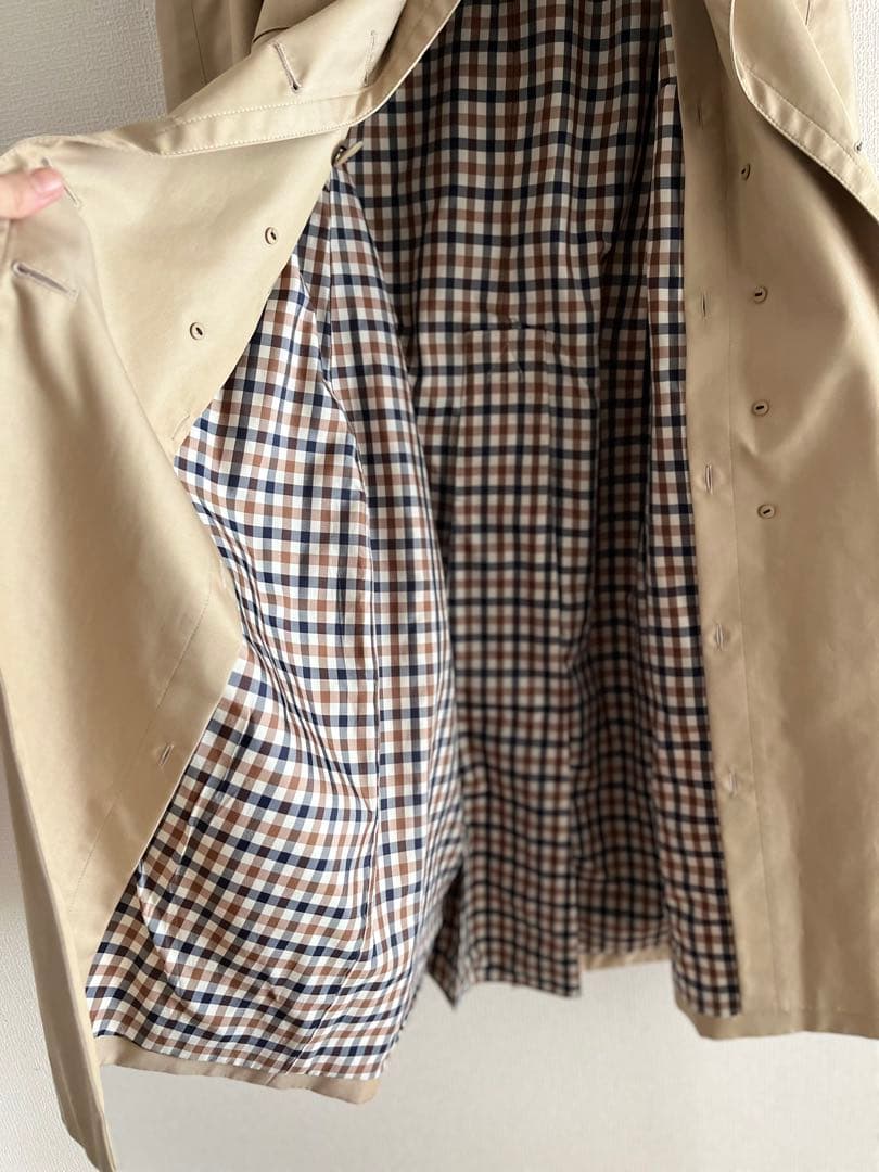 ✨極美品✨14万Aquascutum ベージュ トレンチコート