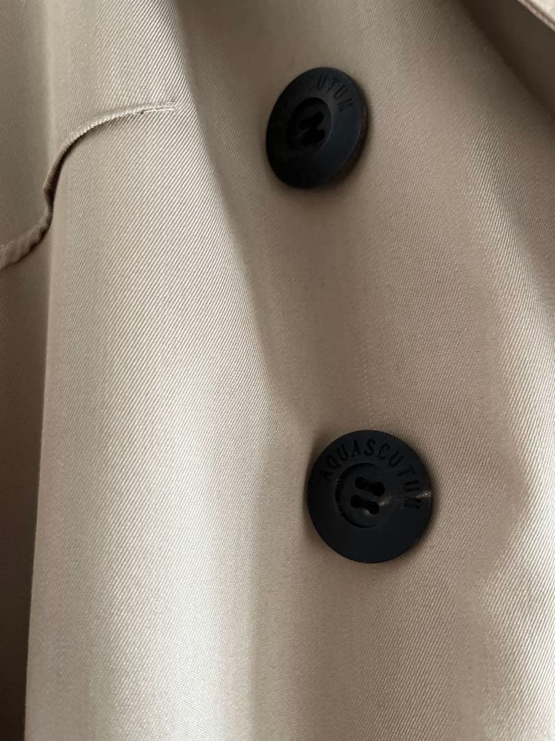 ✨極美品✨14万Aquascutum ベージュ トレンチコート