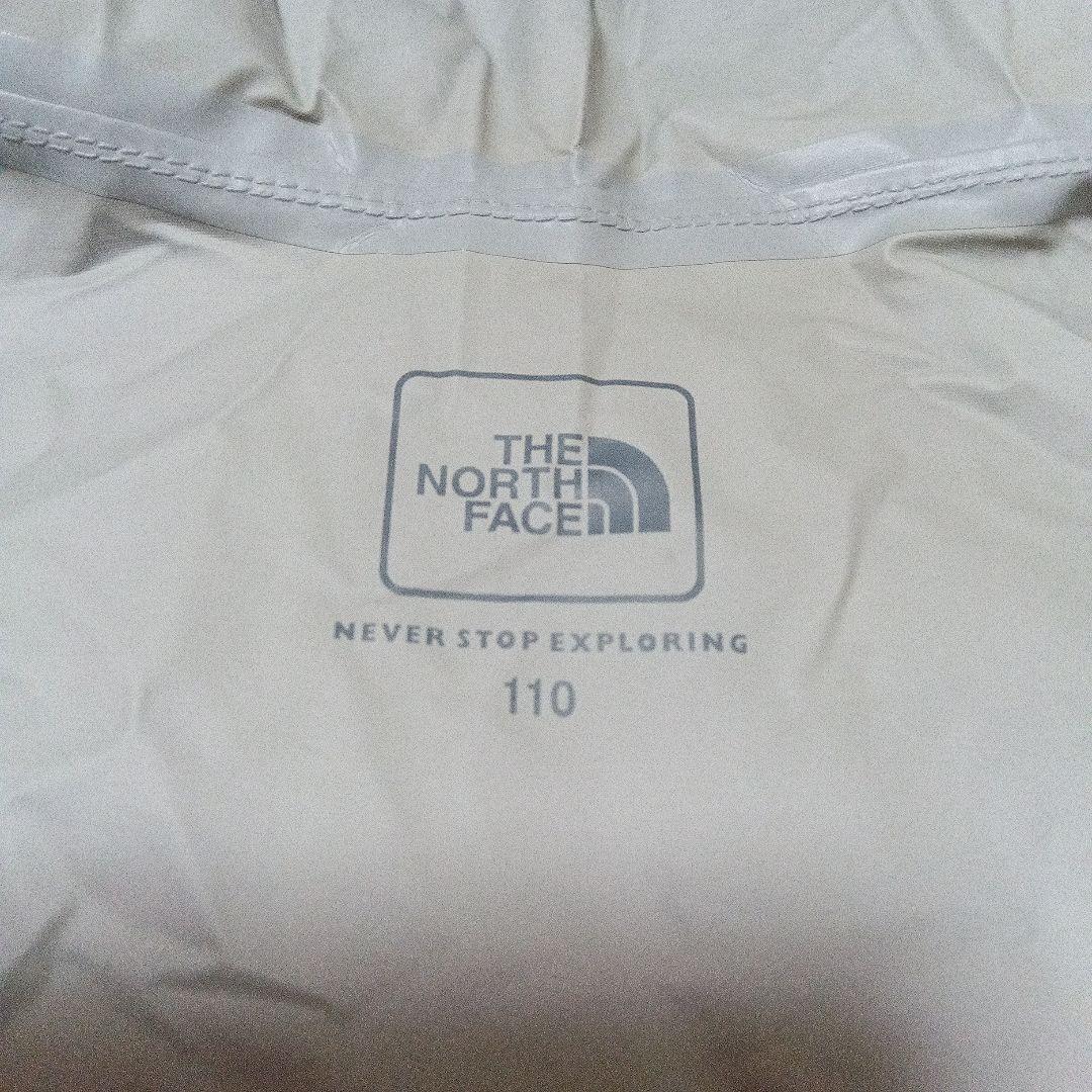 美品☆THE NORTH FACE レインスーツ上下　レインウェア　袋付　110
