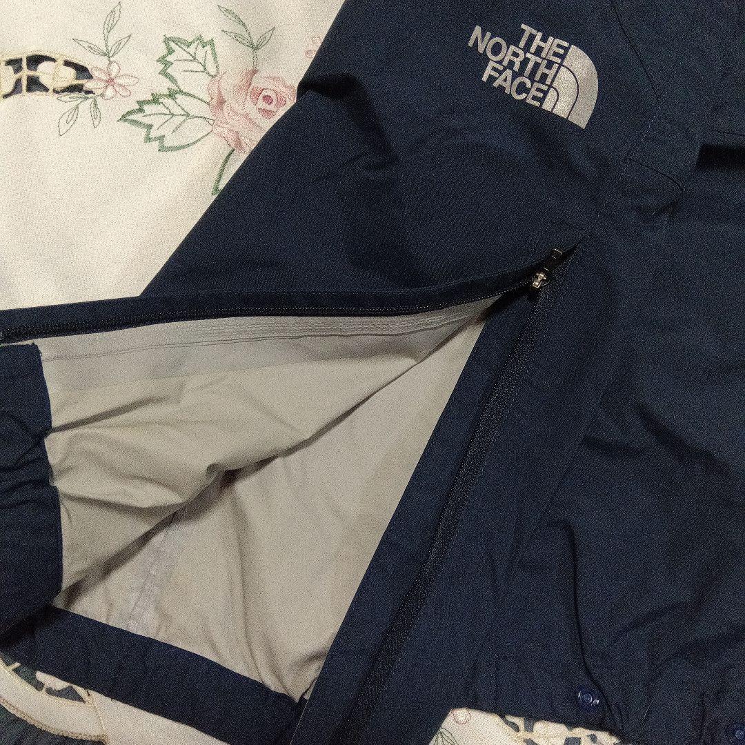 美品☆THE NORTH FACE レインスーツ上下　レインウェア　袋付　110