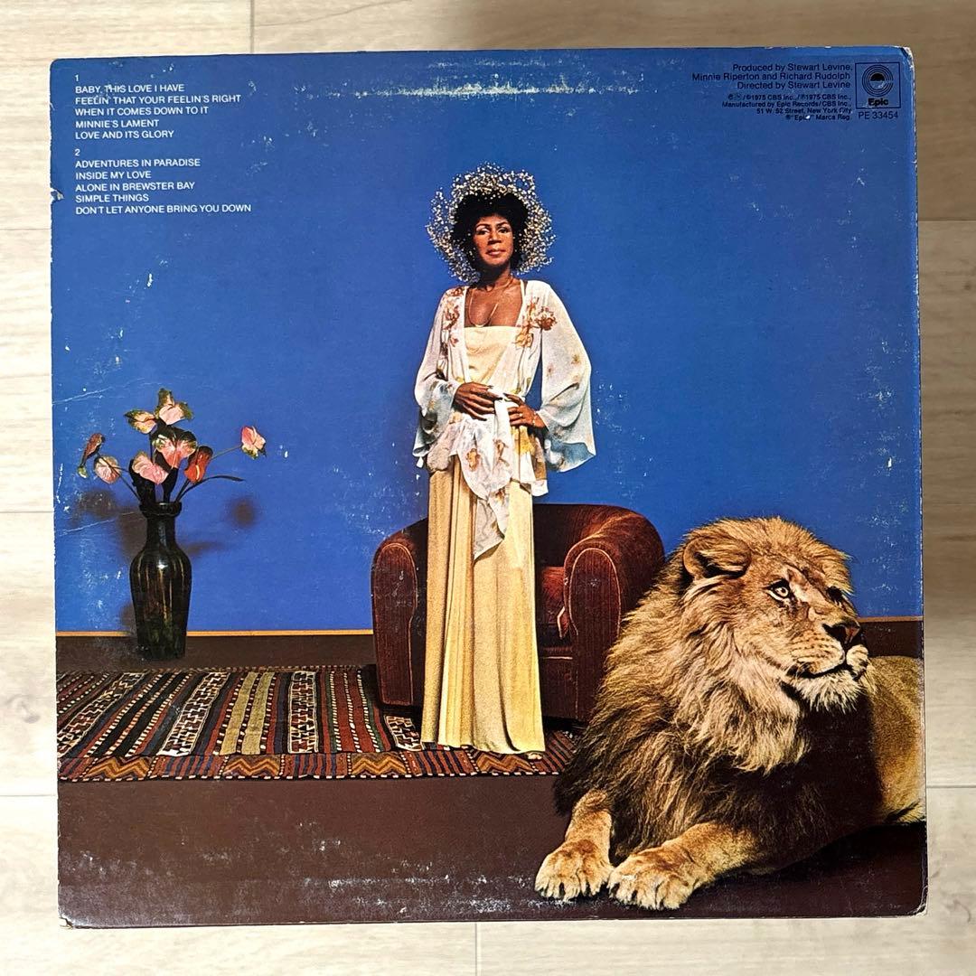 【レアグルーヴ】MINNIE RIPERTON/ADVENTURES IN...