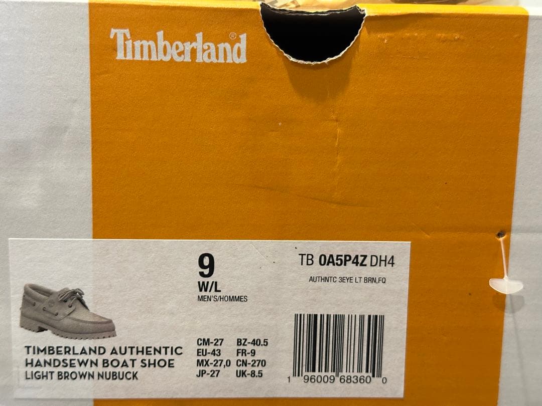 ティンバーランド　Timberland 3-Eye ボートシューズ