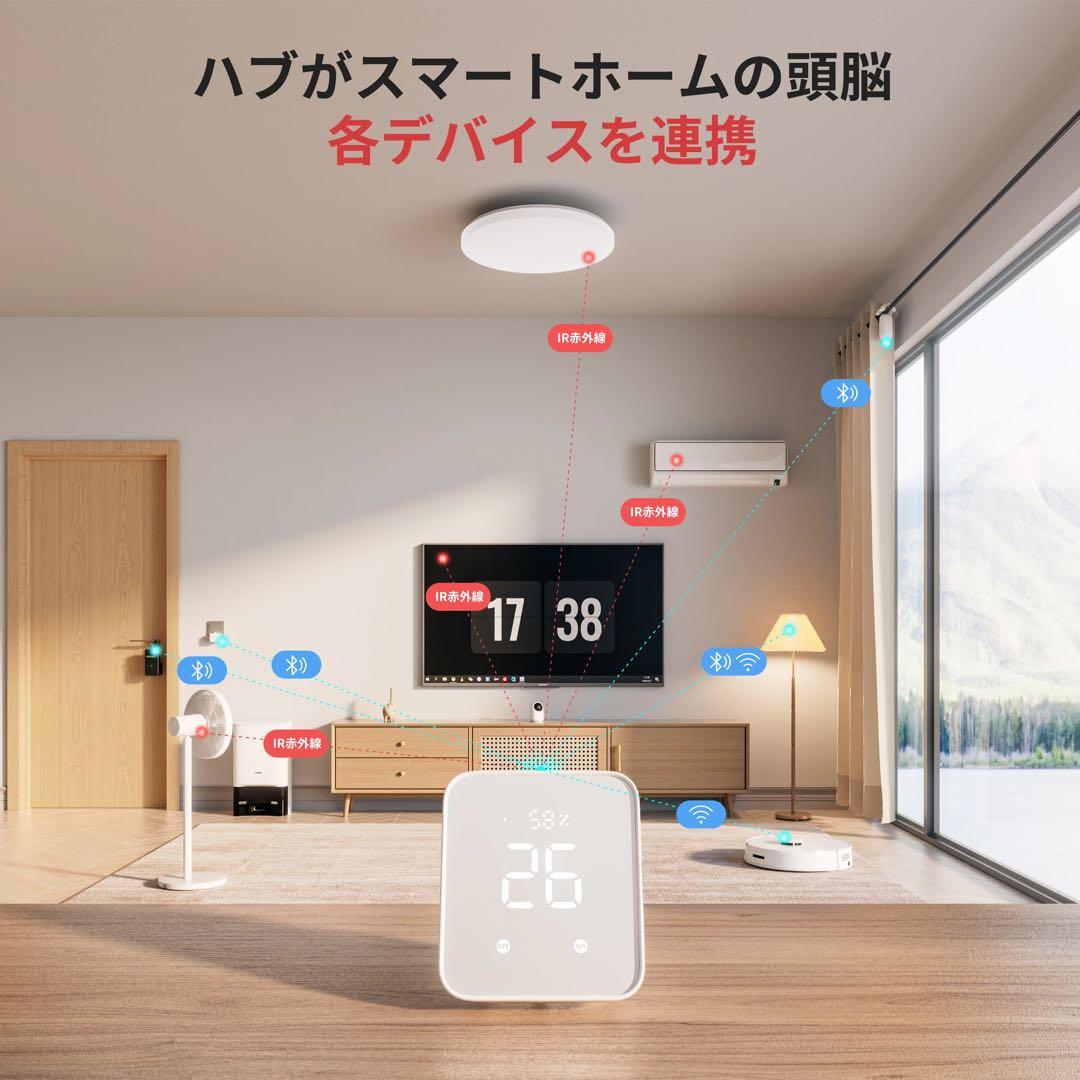 SwitchBot Hub 2 スマートホームコントローラー