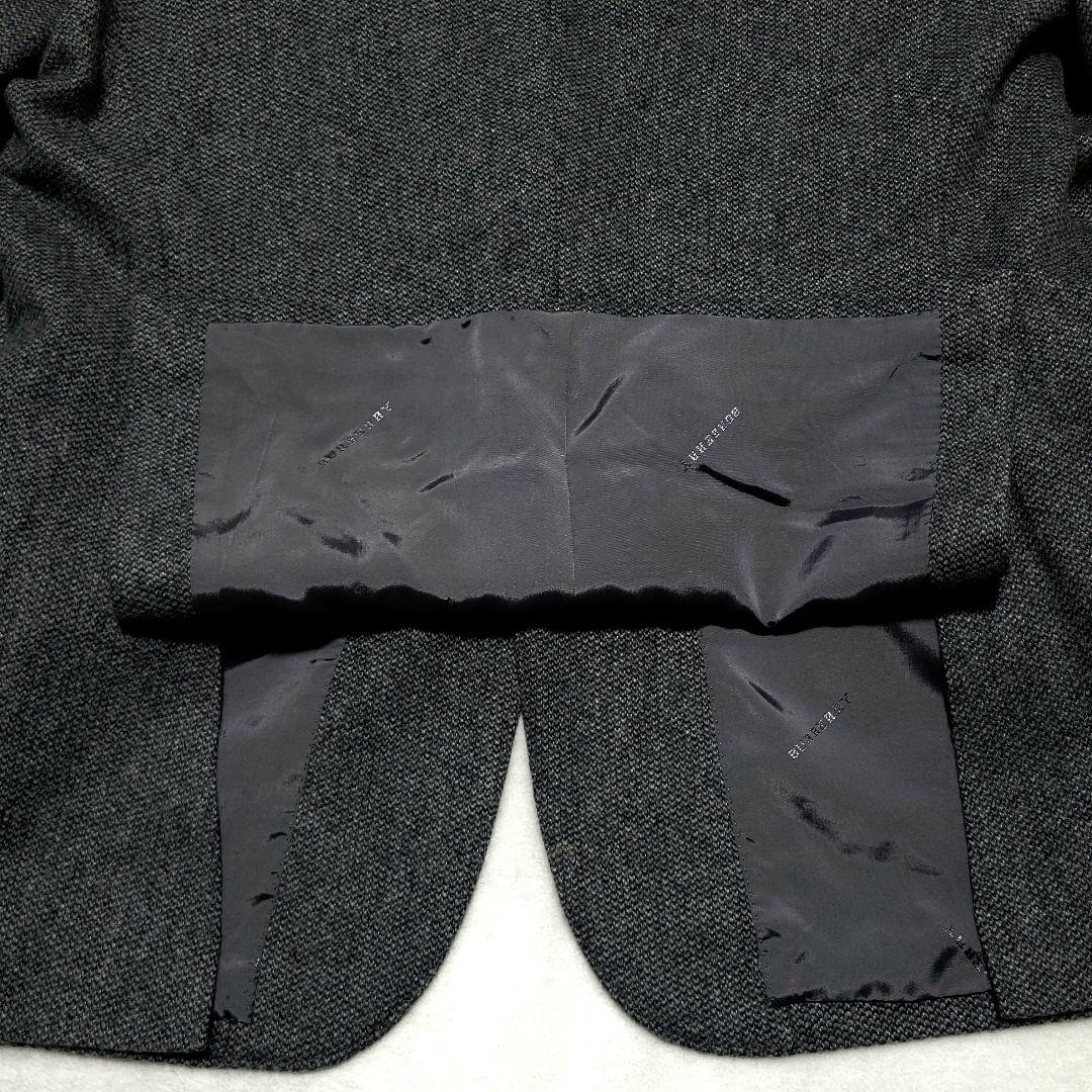 極美品 カシミヤ100% バーバリー　テーラードジャケット シングル 裏地総柄