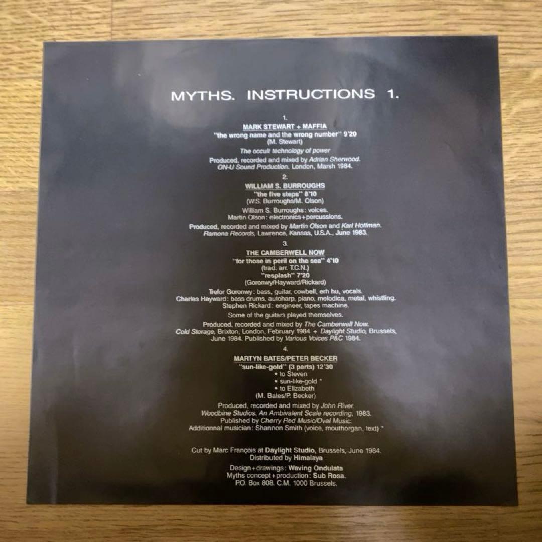 【LP】V/A - Myths. Instructions 1